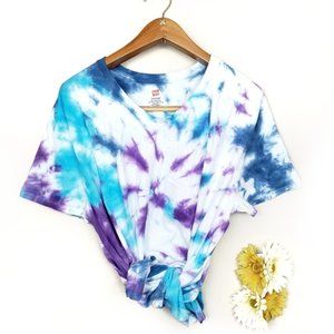Custom Hand Tie Dyed T-shirt size 2XL